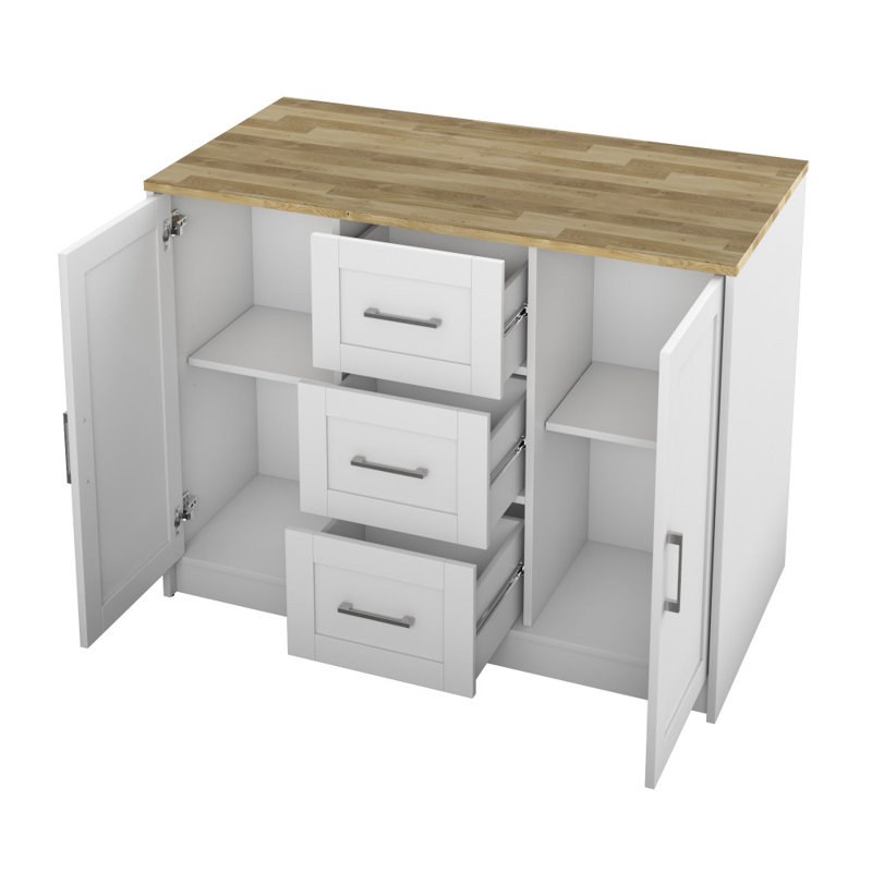 Lark Manor Allycia Kitchen Island & Reviews Wayfair